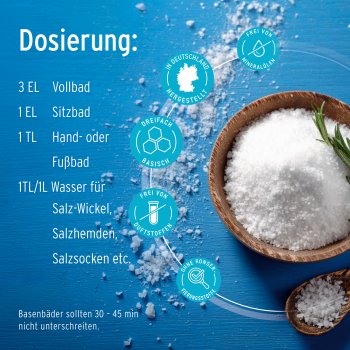 Basisches Badesalz 500 g